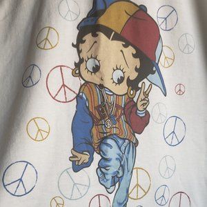 Gildan Betty Boop Peace Tee